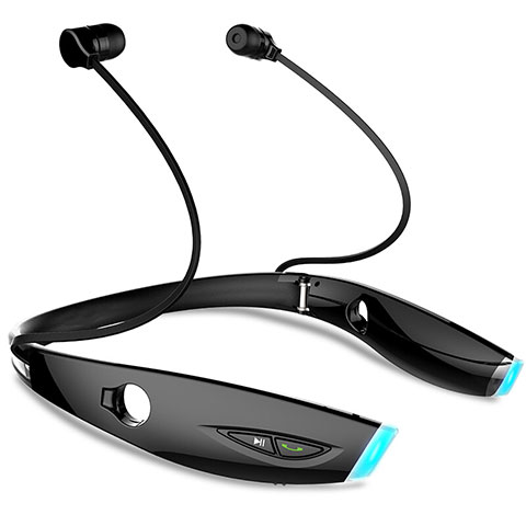 Ecouteur Sport Bluetooth Stereo Casque Intra-auriculaire Sans fil  Oreillette H52 Noir