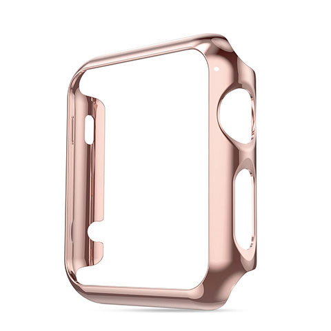 Etui Bumper Luxe Aluminum Metal pour Apple iWatch 2 38mm Rose