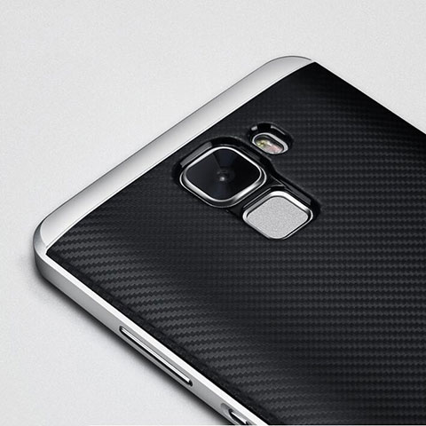 Etui Bumper Luxe Aluminum Metal pour Huawei Honor 7 Dual SIM Noir