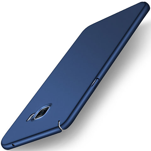 Etui Plastique Rigide Mat M01 pour Samsung Galaxy C7 SM-C7000 Bleu