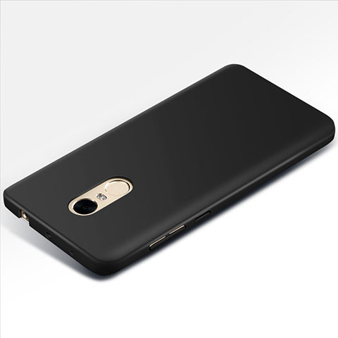 Etui Plastique Rigide Mat M01 pour Xiaomi Redmi Note 4X High Edition Noir