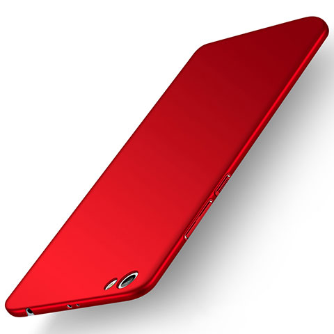 Etui Plastique Rigide Mat M01 pour Xiaomi Redmi Note 5A Standard Edition Rouge