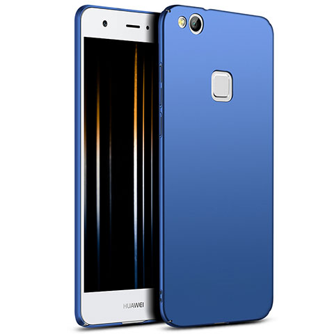 Etui Plastique Rigide Mat M04 pour Huawei P8 Lite (2017) Bleu