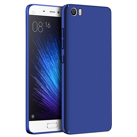 Etui Plastique Rigide Mat M04 pour Xiaomi Mi 5 Bleu