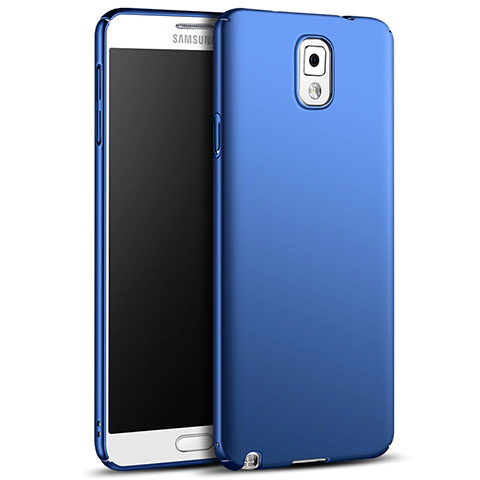 Etui Plastique Rigide Mat M05 pour Samsung Galaxy Note 3 N9000 Bleu