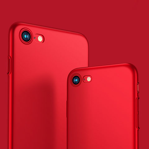 Etui Plastique Rigide Mat M10 pour Apple iPhone 7 Rouge