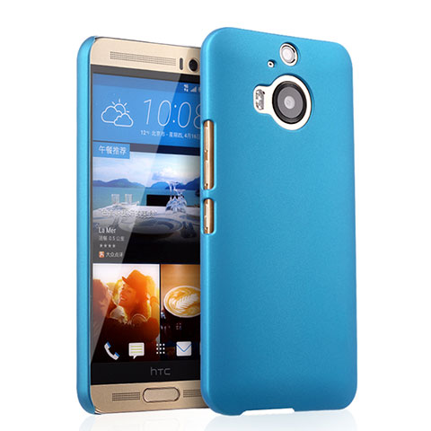 Etui Plastique Rigide Mat pour HTC One M9 Plus Bleu Ciel