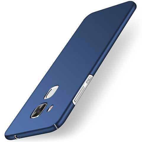 Etui Plastique Rigide Mat pour Huawei G9 Plus Bleu