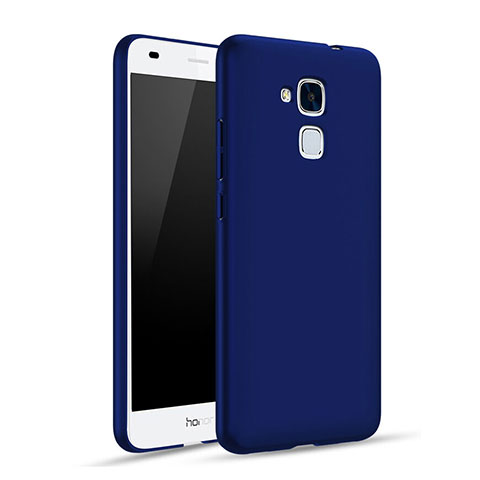 Etui Plastique Rigide Mat pour Huawei Honor 5C Bleu