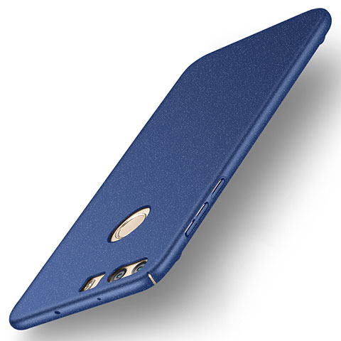Etui Plastique Rigide Mat pour Huawei Honor 8 Bleu