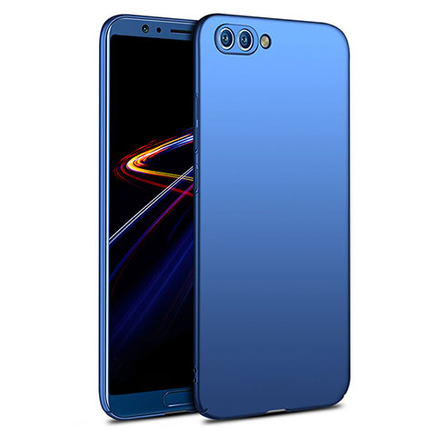 Etui Plastique Rigide Mat pour Huawei Honor View 10 Bleu