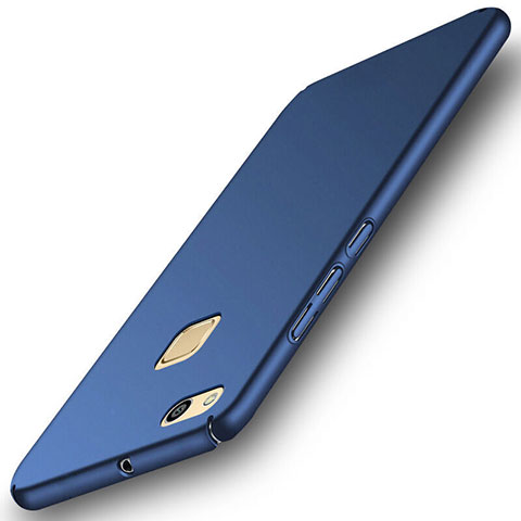 Etui Plastique Rigide Mat pour Huawei P10 Lite Bleu