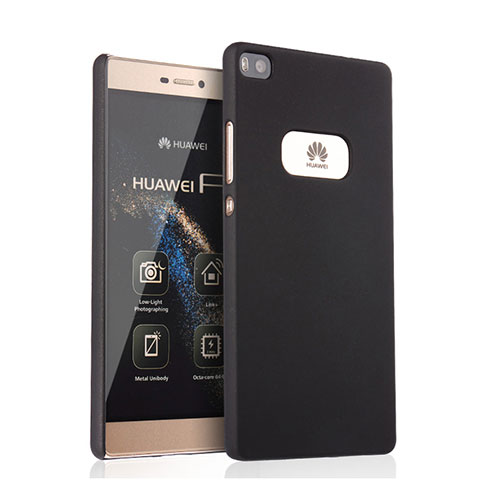 Etui Plastique Rigide Mat pour Huawei P8 Noir