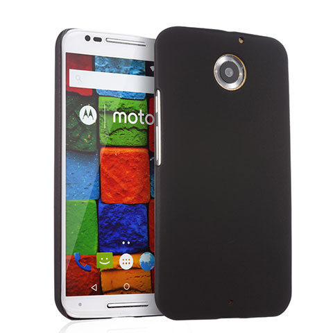 Etui Plastique Rigide Mat pour Motorola Moto X (2nd Gen) Noir