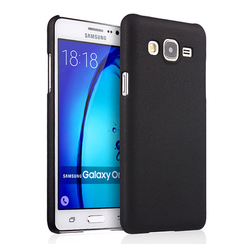 Etui Plastique Rigide Mat pour Samsung Galaxy On5 G550FY Noir