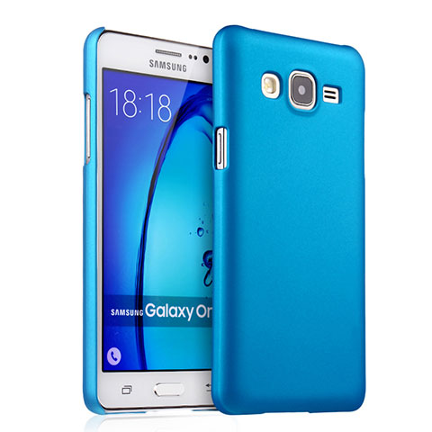 Etui Plastique Rigide Mat pour Samsung Galaxy On5 Pro Bleu Ciel