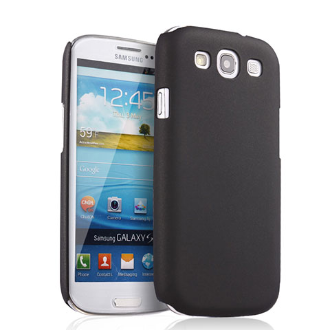 Etui Plastique Rigide Mat pour Samsung Galaxy S3 4G i9305 Noir