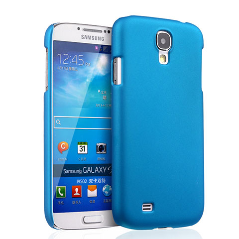 Etui Plastique Rigide Mat pour Samsung Galaxy S4 i9500 i9505 Bleu Ciel