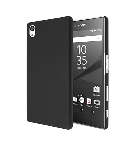 Etui Plastique Rigide Mat pour Sony Xperia Z5 Noir