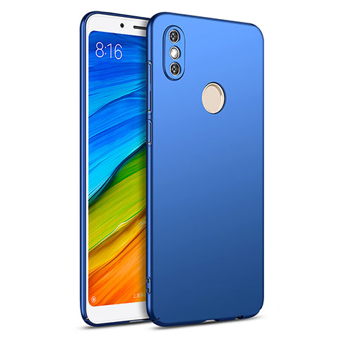 Etui Plastique Rigide Mat pour Xiaomi Redmi Note 5 Pro Bleu