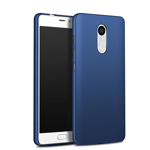Etui Plastique Rigide Mat Q03 pour Xiaomi Redmi Note 4 Bleu