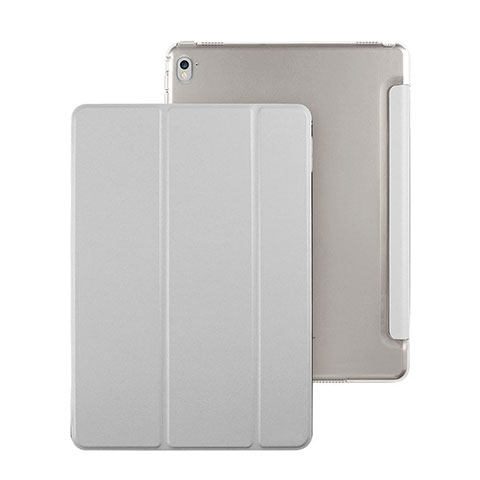 Etui Portefeuille Livre Cuir pour Apple iPad Pro 9.7 Blanc