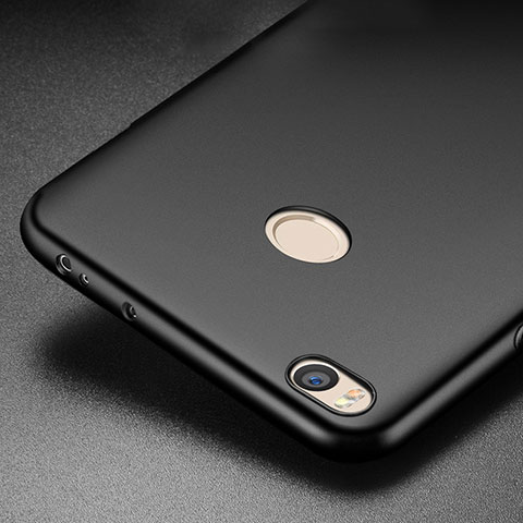 Etui Silicone Gel Souple Couleur Unie pour Xiaomi Redmi Note 5A High Edition Noir