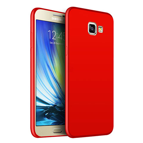 Etui Silicone Souple Couleur Unie Gel pour Samsung Galaxy On7 (2016) G6100 Rouge