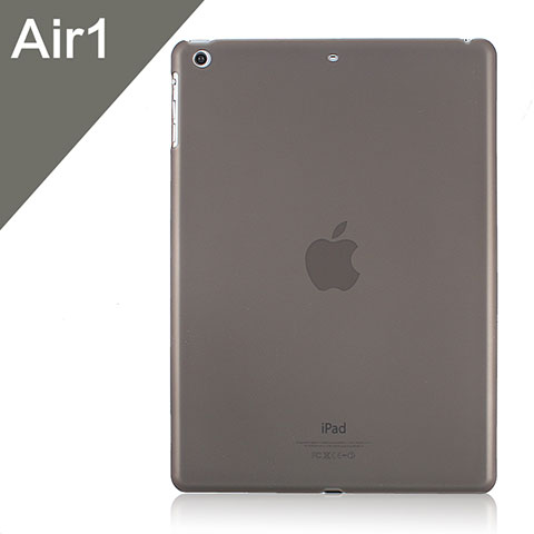 Etui Ultra Fine Plastique Rigide Transparente pour Apple iPad Air Gris