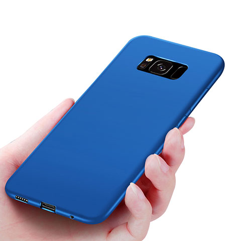 Etui Ultra Fine Silicone Souple S06 pour Samsung Galaxy S8 Plus Bleu