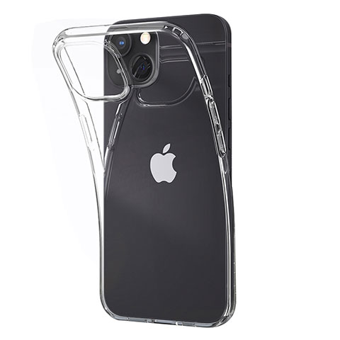 Etui Ultra Fine TPU Souple Transparente A02 pour Apple iPhone 14 Clair
