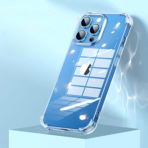 Etui Ultra Fine TPU Souple Transparente A09 pour Apple iPhone 13 Pro Max Clair