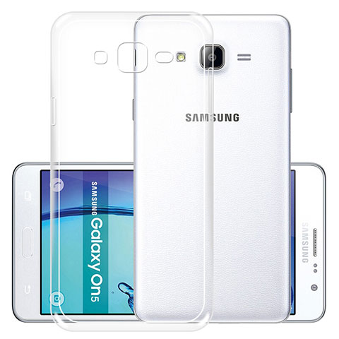 Etui Ultra Fine TPU Souple Transparente R01 pour Samsung Galaxy On5 Pro Clair