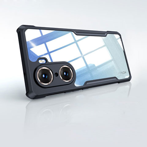 Etui Ultra Fine TPU Souple Transparente T02 pour Huawei Honor 60 Pro 5G Noir