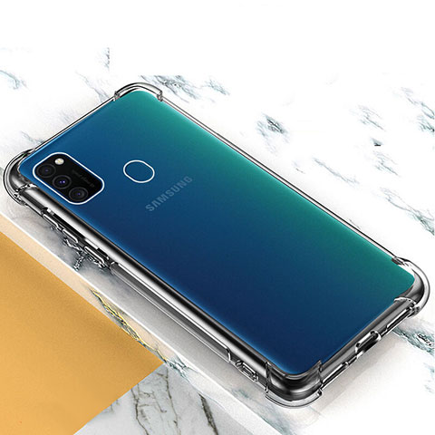 Etui Ultra Fine TPU Souple Transparente T02 pour Samsung Galaxy M30s Clair