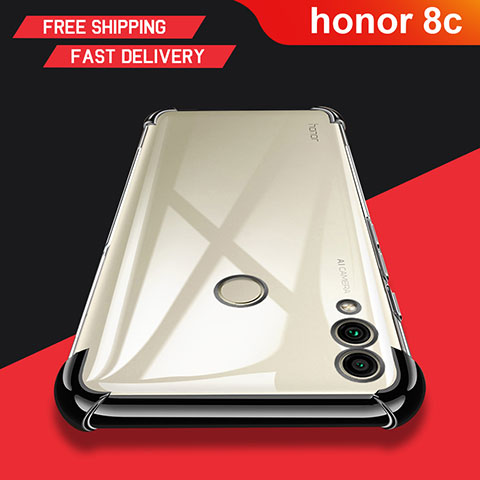 Etui Ultra Fine TPU Souple Transparente T03 pour Huawei Honor Play 8C Clair
