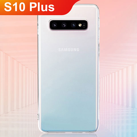 Etui Ultra Fine TPU Souple Transparente T07 pour Samsung Galaxy S10 Plus Clair