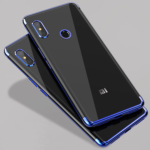 Etui Ultra Fine TPU Souple Transparente T07 pour Xiaomi Mi A2 Bleu
