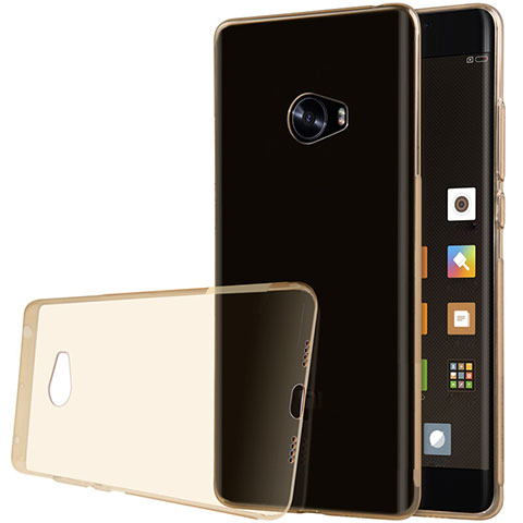 Etui Ultra Fine TPU Souple Transparente T07 pour Xiaomi Mi Note 2 Or