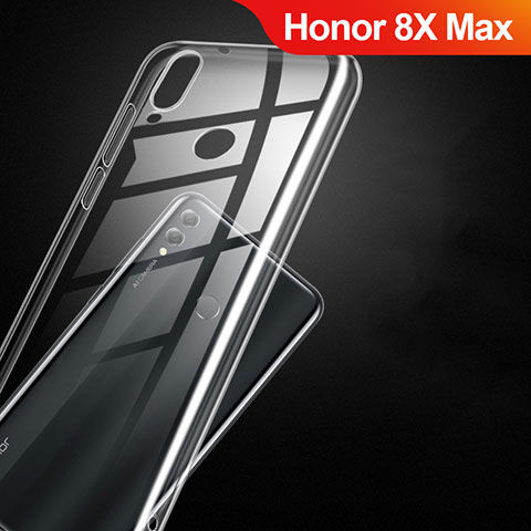 Etui Ultra Fine TPU Souple Transparente T09 pour Huawei Honor 8X Max Clair