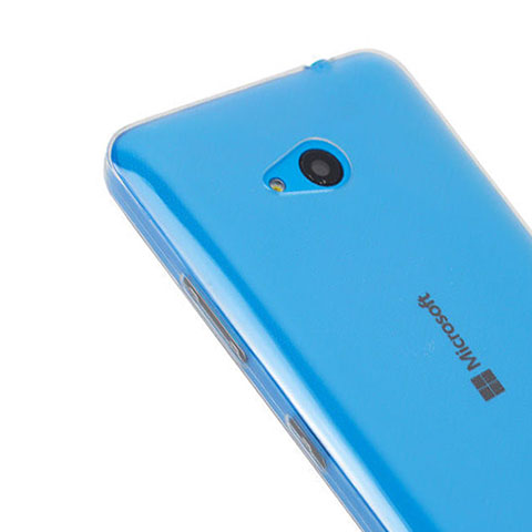 Etui Ultra Slim Silicone Souple Transparente pour Microsoft Lumia 640 Clair