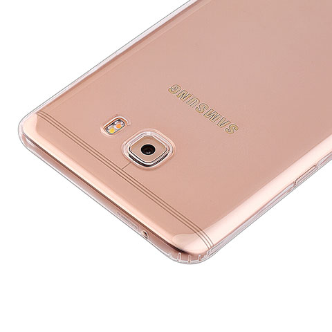 Etui Ultra Slim Silicone Souple Transparente pour Samsung Galaxy C9 Pro C9000 Clair