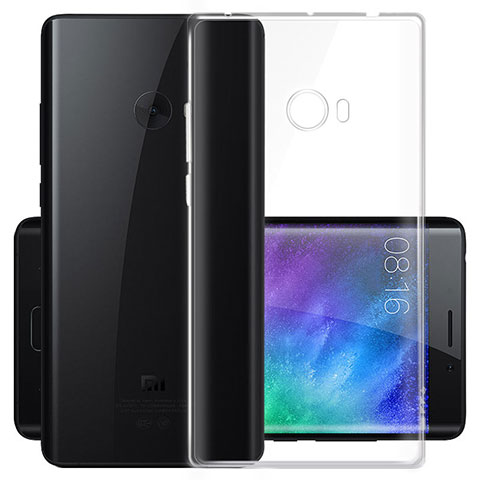 Etui Ultra Slim Silicone Souple Transparente pour Xiaomi Mi Note 2 Clair