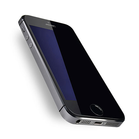 Film Protecteur d'Ecran Verre Trempe Anti-Lumiere Bleue pour Apple iPhone 5S Bleu