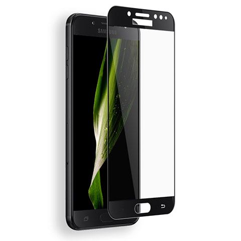 Film Protecteur d'Ecran Verre Trempe Integrale F03 pour Samsung Galaxy C7 (2017) Noir