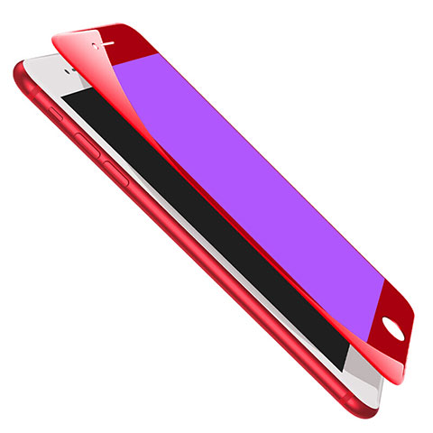 Film Protecteur d'Ecran Verre Trempe Integrale F20 pour Apple iPhone 7 Plus Rouge