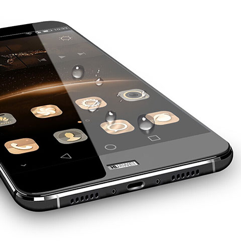 Film Protecteur d'Ecran Verre Trempe Integrale pour Huawei G7 Plus Noir