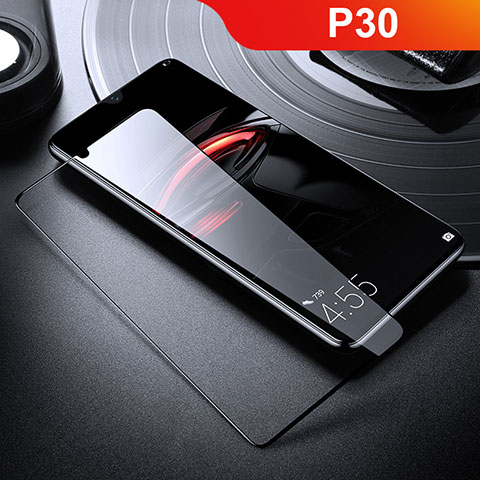 Film Protection Protecteur d'Ecran Verre Trempe Integrale pour Huawei P30 Noir