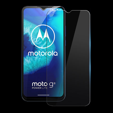 Film Protection Verre Trempe Protecteur d'Ecran pour Motorola Moto G8 Power Lite Clair