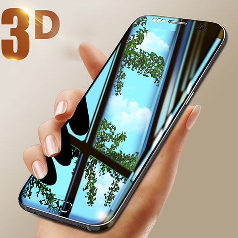 Film Verre Trempe Protecteur d'Ecran 3D pour Samsung Galaxy S7 Edge G935F Clair